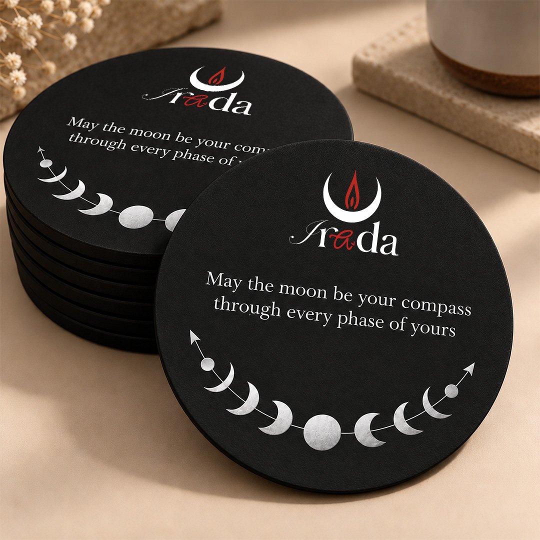 Irada tea coasters